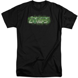 Green Lantern - Mens Gl Corps Title Tall T-Shirt