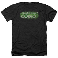 Green Lantern - Mens Gl Corps Title Heather T-Shirt