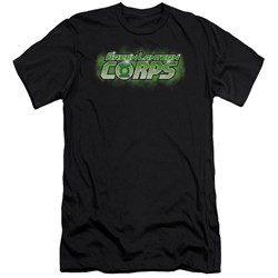Green Lantern - Mens Gl Corps Title Premium Slim Fit T-Shirt
