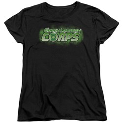Green Lantern - Womens Gl Corps Title T-Shirt