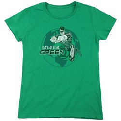Green Lantern - Womens Easy Being Green T-Shirt