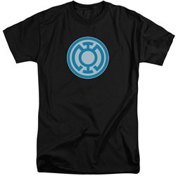 Green Lantern - Mens Blue Symbol Tall T-Shirt
