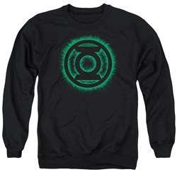 Green Lantern - Mens Green Flame Logo Sweater