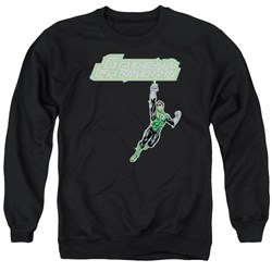 Green Lantern - Mens Energy Construct Logo Sweater