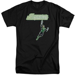 Green Lantern - Mens Energy Construct Logo Tall T-Shirt