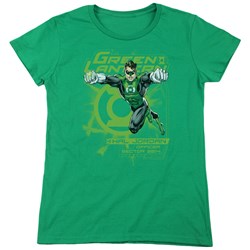 Green Lantern - Womens Sector 2814 T-Shirt