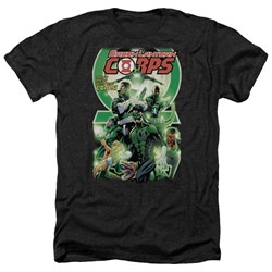 Green Lantern - Mens Gl Corps #25 Cover Heather T-Shirt