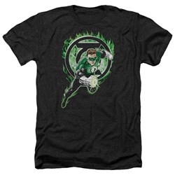 Green Lantern - Mens Space Cop Heather T-Shirt