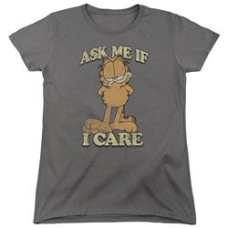 Garfield - Womens Ask Me T-Shirt