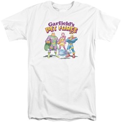 Garfield - Mens Heroes Await Tall T-Shirt