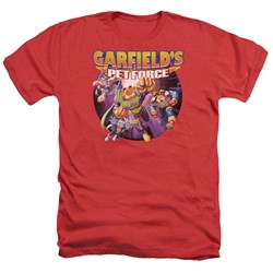 Garfield - Mens Pet Force Four Heather T-Shirt