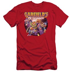 Garfield - Mens Pet Force Four Slim Fit T-Shirt