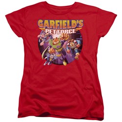 Garfield - Womens Pet Force Four T-Shirt