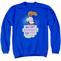 Garfield - Mens Will Eat Homework Sweater