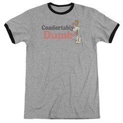 Garfield - Mens Comfortably Dumb Ringer T-Shirt