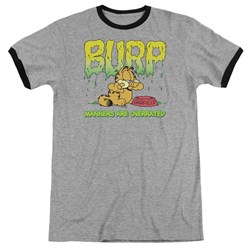 Garfield - Mens Manners Ringer T-Shirt