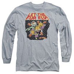 Garfield - Mens Let The Fur Fly Long Sleeve T-Shirt