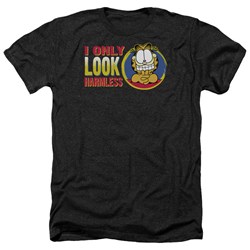 Garfield - Mens I Only Look Harmless Heather T-Shirt