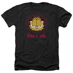 Garfield - Mens Obey Me Heather T-Shirt