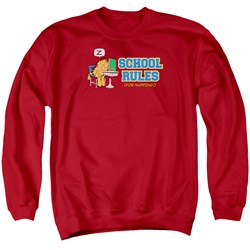 Garfield - Mens School Rules Sweater