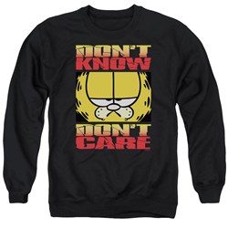Garfield - Mens Don&#39;T Know Don&#39;T Care Sweater