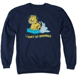 Garfield - Mens I Don&#39;T Do Mornings Sweater