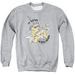 Garfield - Mens I&#39;M With The Band Sweater