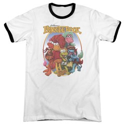 Fraggle Rock - Mens Group Hug Ringer T-Shirt