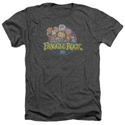 Fraggle Rock - Mens Circle Logo Heather T-Shirt