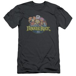 Fraggle Rock - Mens Circle Logo Slim Fit T-Shirt