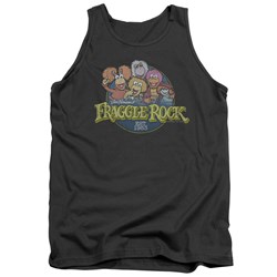 Fraggle Rock - Mens Circle Logo Tank Top