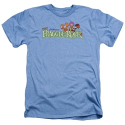 Fraggle Rock - Mens Leaf Logo Heather T-Shirt