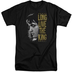 Elvis - Mens Long Live The King Tall T-Shirt