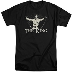 Elvis - Mens Ornate King Tall T-Shirt