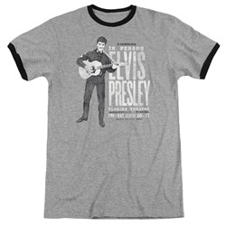 Elvis - Mens In Person Ringer T-Shirt