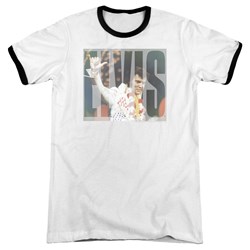 Elvis - Mens Aloha Knockout Ringer T-Shirt