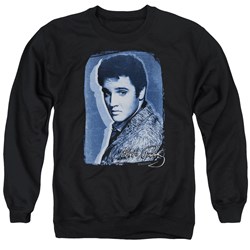 Elvis - Mens Overlay Sweater