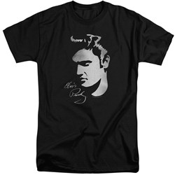 Elvis - Mens Simple Face Tall T-Shirt