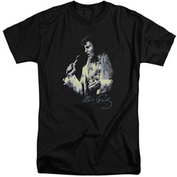 Elvis - Mens Painted King Tall T-Shirt