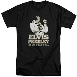 Elvis - Mens Golden Tall T-Shirt