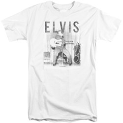 Elvis - Mens With The Band Tall T-Shirt