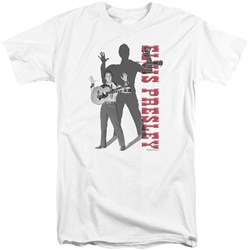 Elvis - Mens Look No Hands Tall T-Shirt