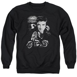 Elvis - Mens The King Rides Again Sweater