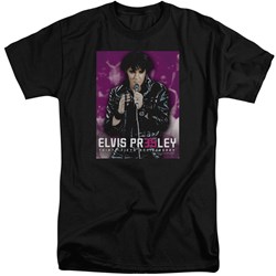 Elvis - Mens 35 Leather Tall T-Shirt