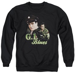 Elvis - Mens G I Blues Sweater