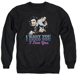 Elvis - Mens I Want You Sweater