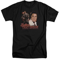 Elvis - Mens Follow That Dream Tall T-Shirt