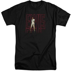 Elvis - Mens Elvis 68 Album Tall T-Shirt