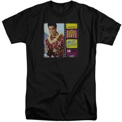 Elvis - Mens Blue Hawaii Album Tall T-Shirt