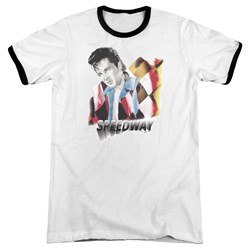 Elvis - Mens Speedway Ringer T-Shirt